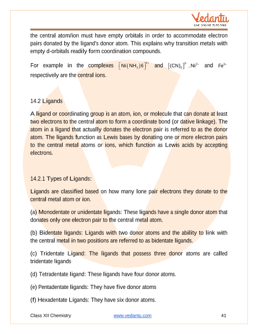 Revision Notes of CBSE class 12 Chemistry