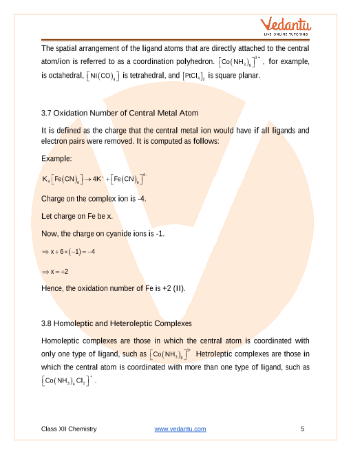 Revision Notes of CBSE class 12 Chemistry