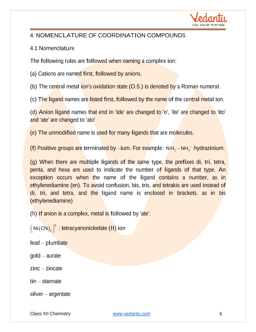 Revision Notes of CBSE class 12 Chemistry