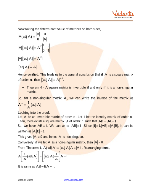 Revision Notes of CBSE class 12 Mathematics