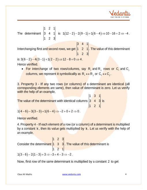 Revision Notes of CBSE class 12 Mathematics