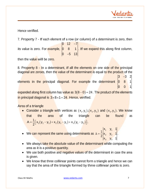 Revision Notes of CBSE class 12 Mathematics