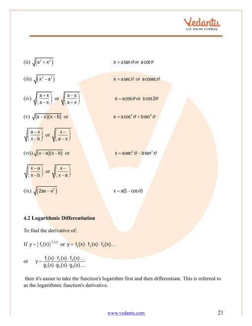 Revision Notes of CBSE class 12 Mathematics