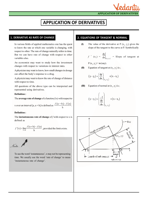 case study questions class 12 maths application of derivatives pdf