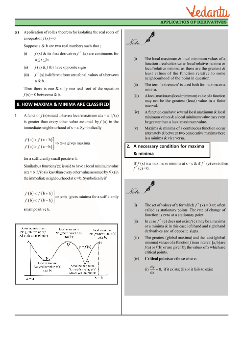 Revision Notes of CBSE class 12 Mathematics