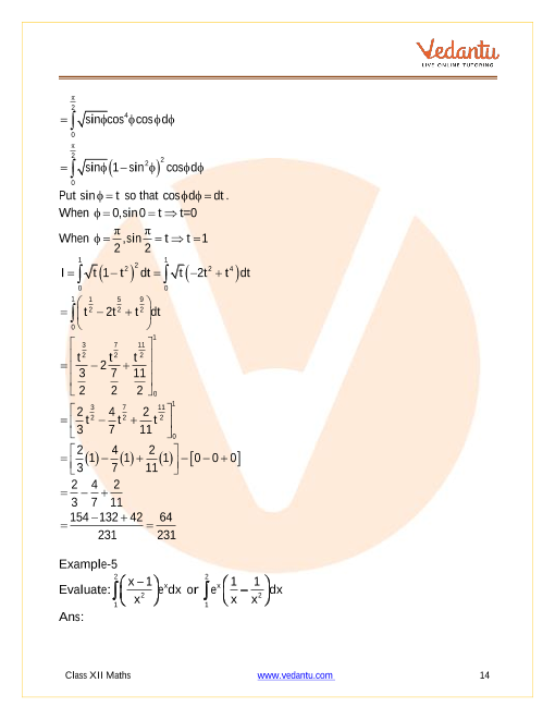 Revision Notes of CBSE class 12 Mathematics