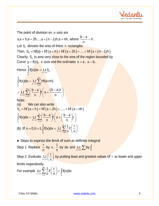 Revision Notes of CBSE class 12 Mathematics