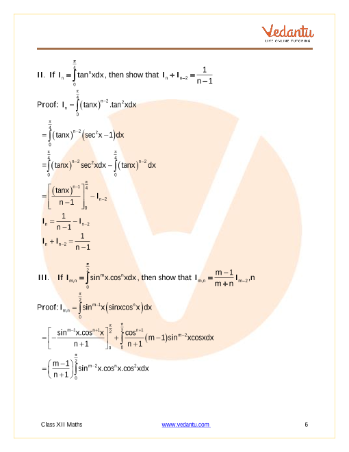 Revision Notes of CBSE class 12 Mathematics