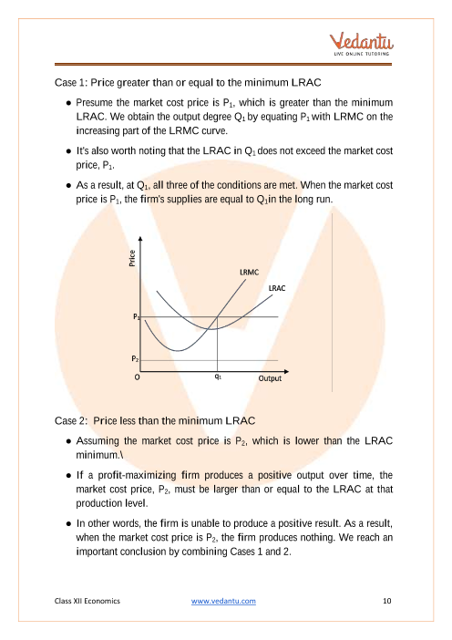 Revision Notes of CBSE class 12 Economics