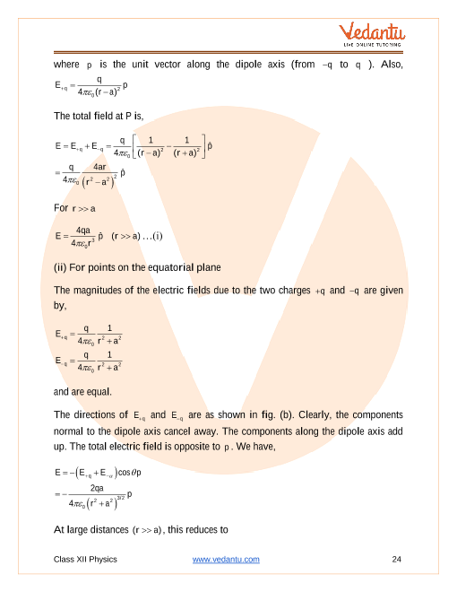 Revision Notes of CBSE class 12 Physics