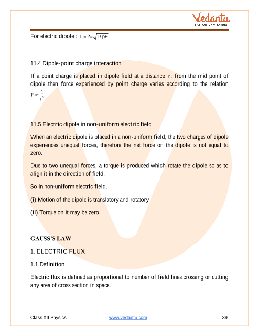 Revision Notes of CBSE class 12 Physics