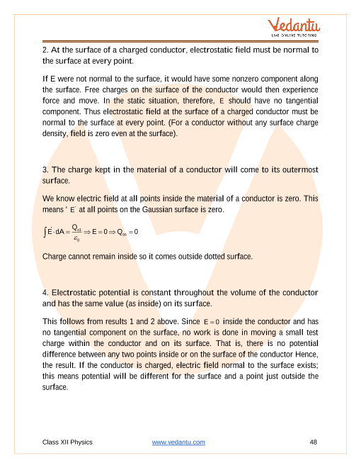 Revision Notes of CBSE class 12 Physics