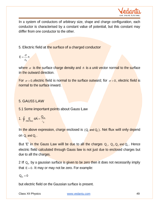 Revision Notes of CBSE class 12 Physics