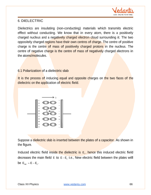 Revision Notes of CBSE class 12 Physics