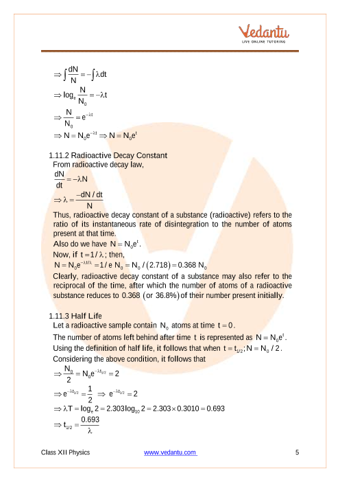 Revision Notes of CBSE class 12 Physics