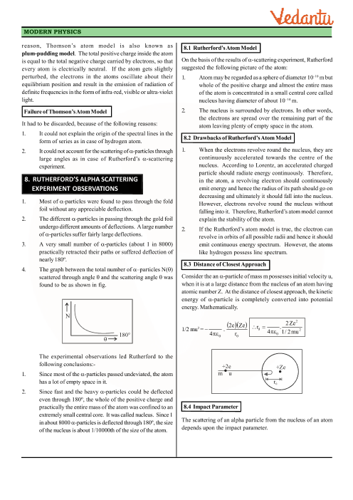 CBSE Class 12 Physics - Chapter 13 - Nuclei - Revision Notes