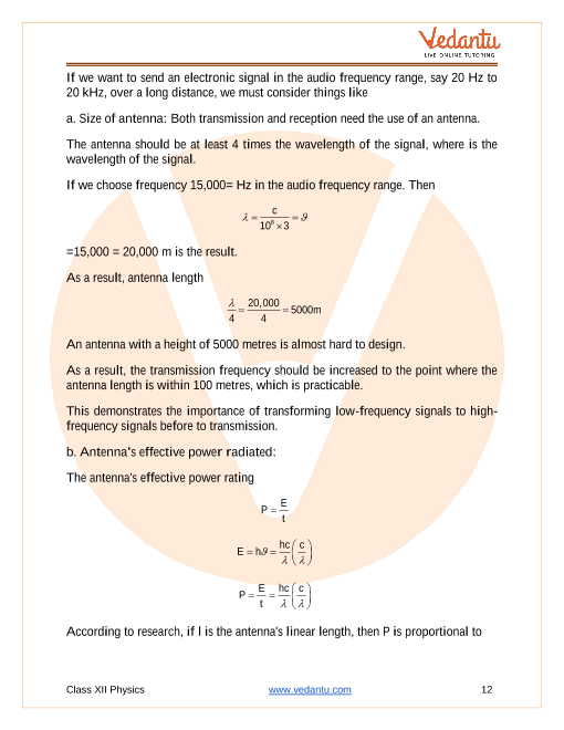 Revision Notes of CBSE class 12 Physics