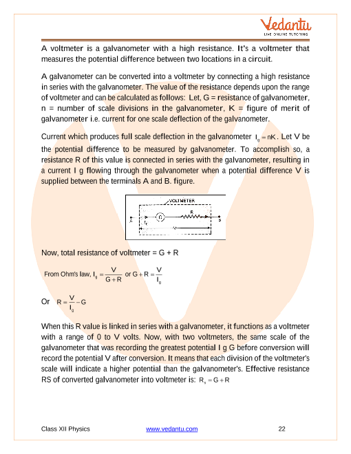 Revision Notes of CBSE class 12 Physics