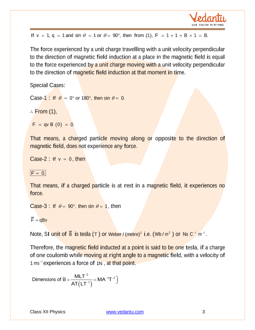 Revision Notes of CBSE class 12 Physics