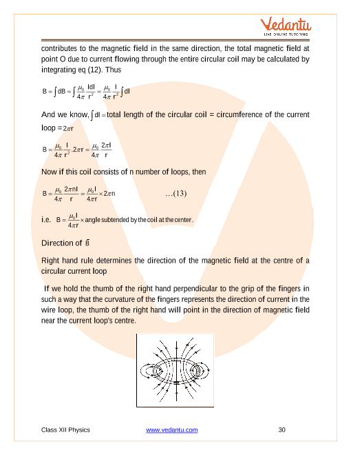 Revision Notes of CBSE class 12 Physics