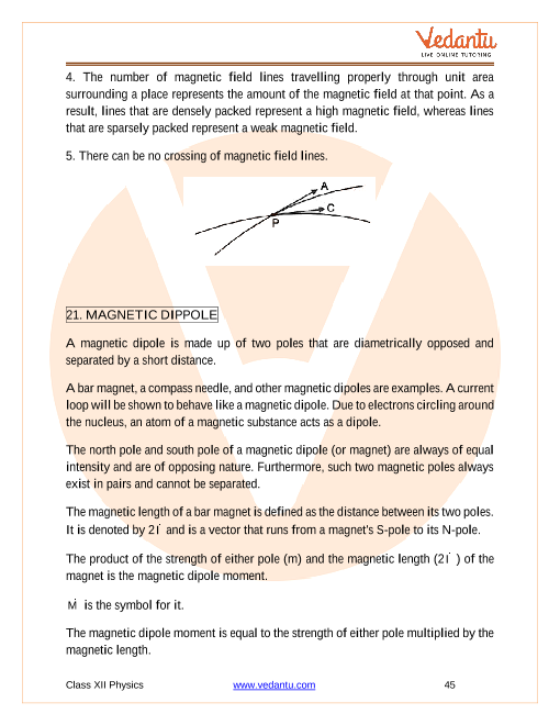 Revision Notes of CBSE class 12 Physics