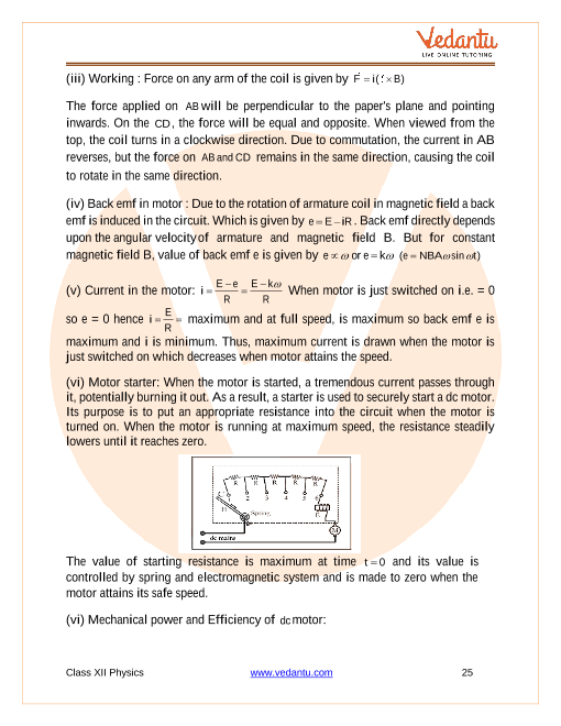 Revision Notes of CBSE class 12 Physics