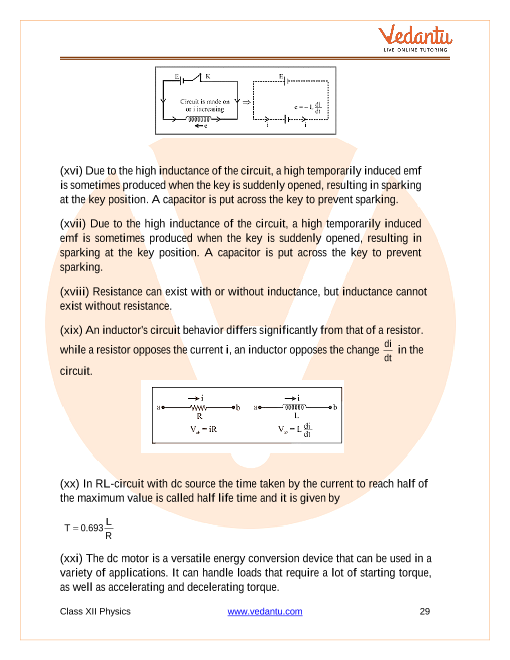 Revision Notes of CBSE class 12 Physics