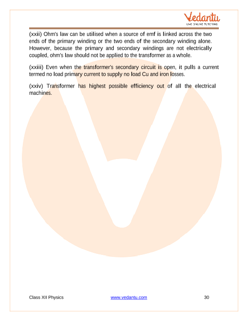 Revision Notes of CBSE class 12 Physics