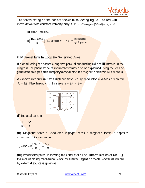 CBSE Class 12 Physics - Chapter 6 - Electromagnetic Induction ...