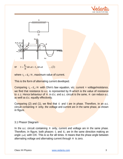 Revision Notes of CBSE class 12 Physics