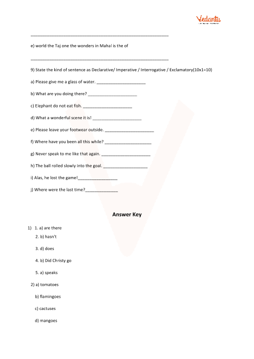 cbse sample papers for class 4 english with solutions mock paper 2