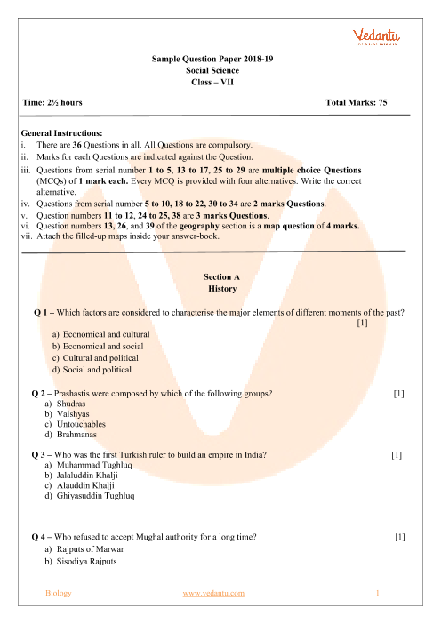 Cbse Class Th Social Science Term Topic Wise Mcqs Case Hot Sex Picture