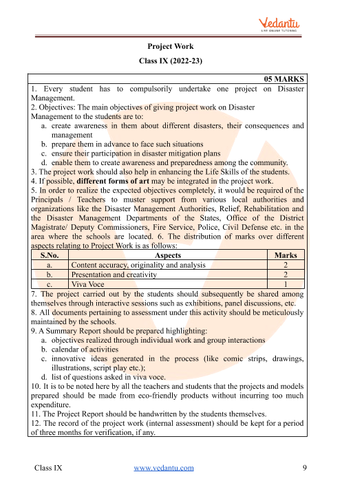UP Board Class 9th Science Syllabus 2023-24: Download in PDF