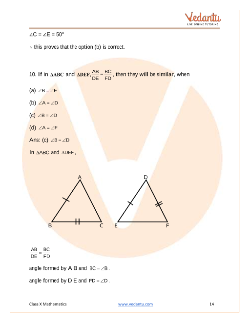 Solved 50. EP and FP are angle bisectors of A DEF. Find