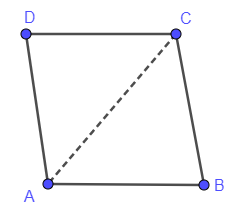 ABCD is a rhombus. Angle BDC $=27{}^\\circ $ . The diagonals AC and BD ...