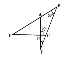 In The Adjacent Figure, BA And BC Are Produced To Meet CD And AD ...