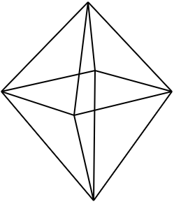 Regular octahedron has 8 congruent faces which are isosceles triangles ...