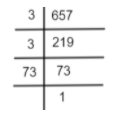 Given that HCF (306, 657) = 9, find the LCM (306, 657).