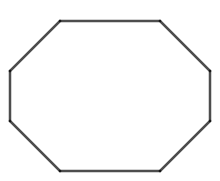 The measure of the external angle of a regular octagon is(a) $\\dfrac ...