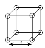 A compound AB has simple cubic structure and has molecular mass 99. Its ...