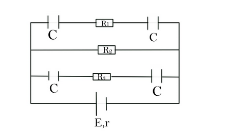 In The Adjoining Figure E 5vr 1omega R2 4omega R1 R3 Class 12 Physics Cbse