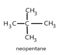 The minimum number of carbon atoms in an alkane having four primary ...