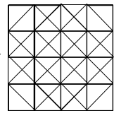 A square of n units by n units is divided into n2 squares class 9 maths ...