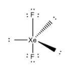 $Xe{{F}_{2}}$ is isostructural with:A. $Te{{F}_{2}}$B. $IC{{l}_{2}}$C ...