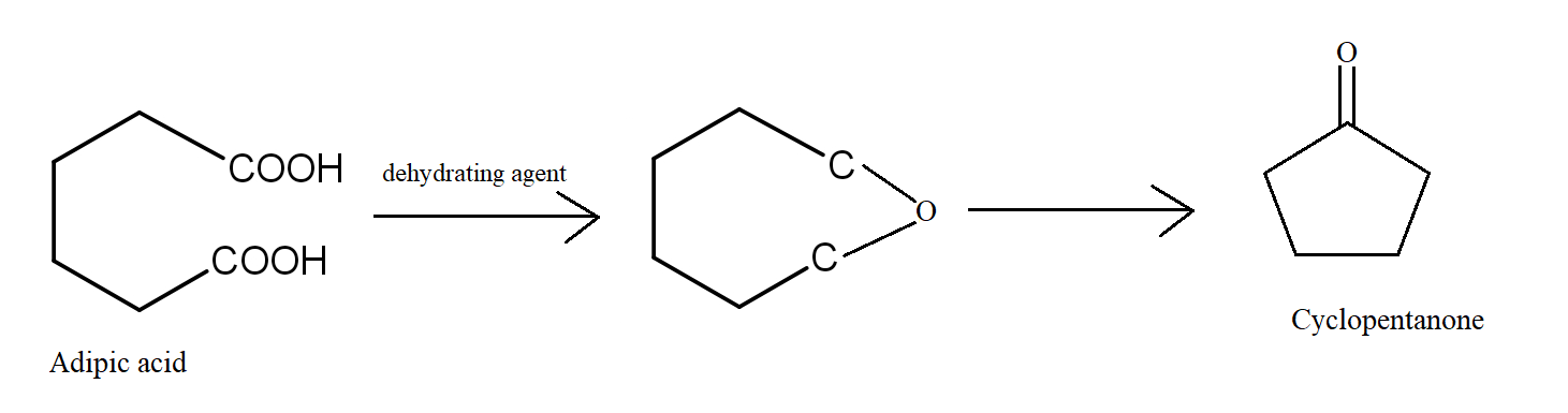 Which Dicarboxylic Acid In Presence Of A Dehydrating Agent Is Least Reactive To Give An 