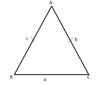 The perimeter of an isosceles triangle is equal to $ 14\\;cm $ , the ...