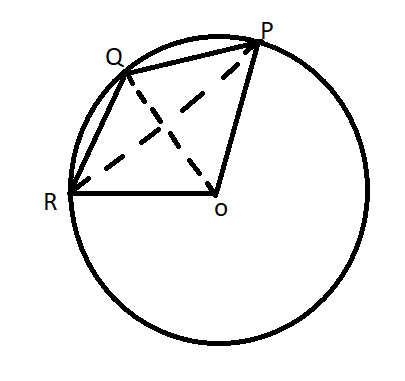 In Figure Opqr Is A Rhombus Three Of Whose Vertice Class 10 Maths Cbse