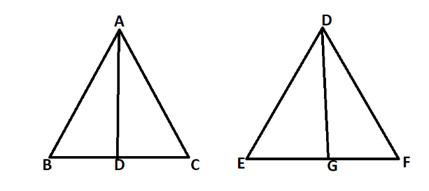 $AD$ and $GD$ are medians of $\\vartriangle ABC\\,\\,and ...