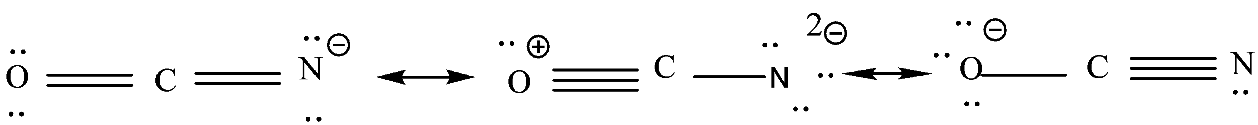 ocn  lewis structure