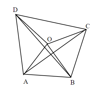 If O Is A Point Within Quadrilateral Abcd, Prove That; Oa+ob+oc+odac+bd 